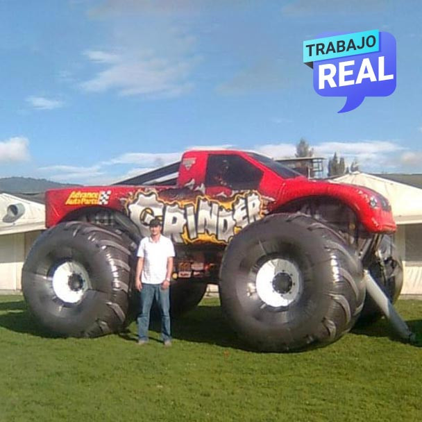 Moto Inflable con Motor Medellín