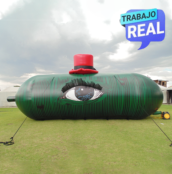 Figura especial  inflable Pepino