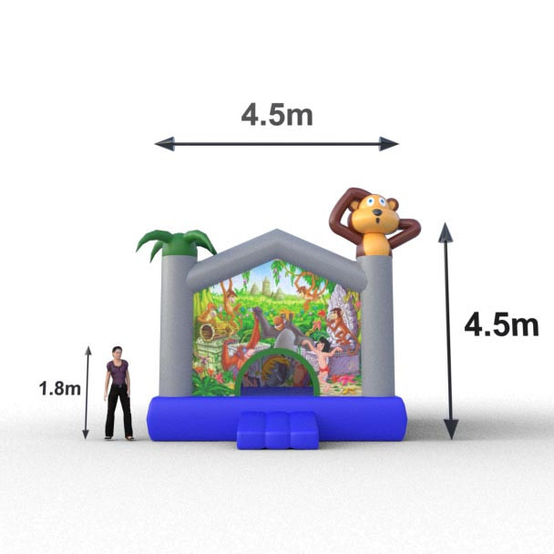 Jungla inflable para niños