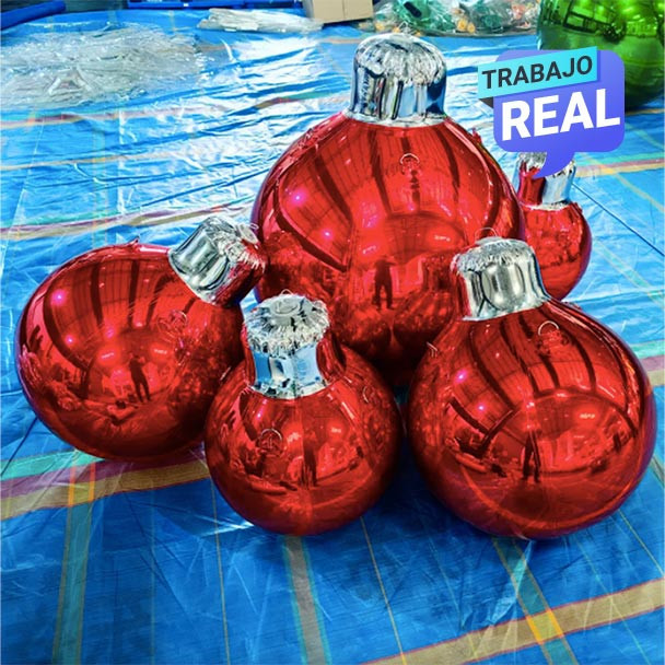 Bolas Inflables de Navidad Gigantes | 60 -150 Cm