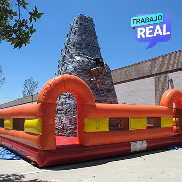 Escalador Inflable Rocky Mountain Deluxe para eventos