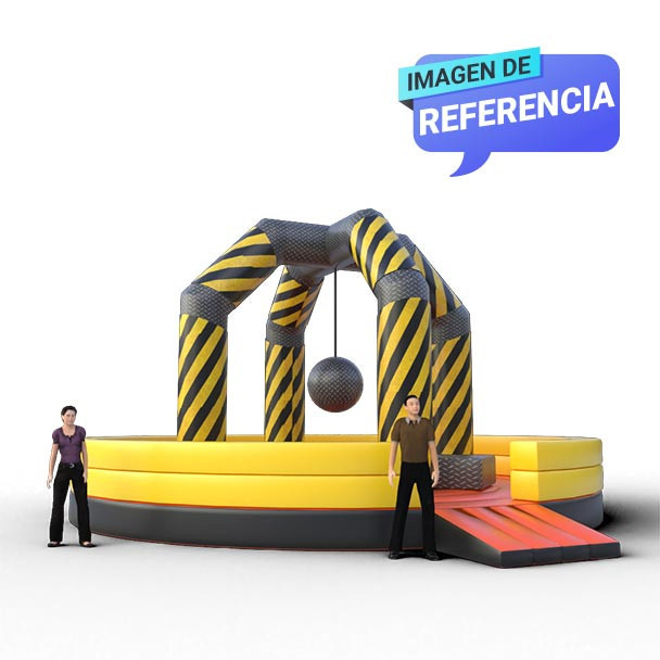 Wrecking Ball inflable de lona resistente para eventos