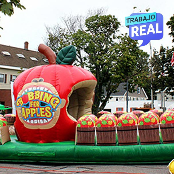 Inflable de juego Bobbing for Apples