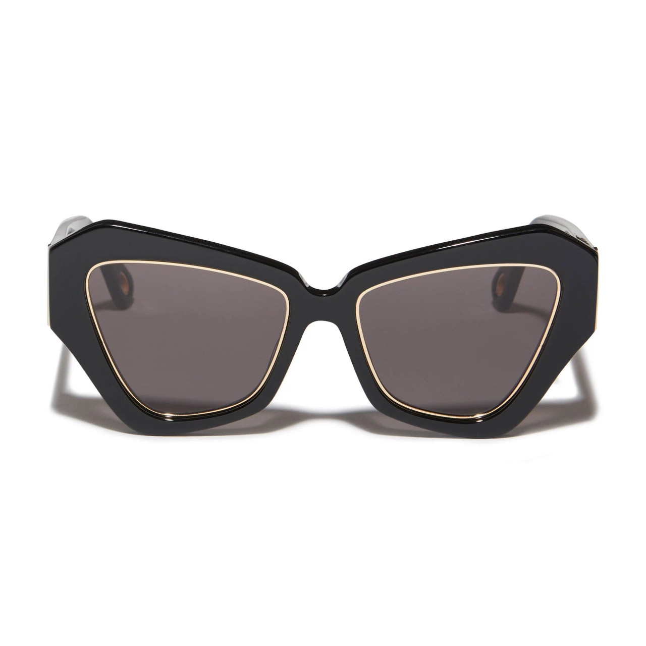 Lele Sadoughi Lara Wide Cat-Eye Sunglasses