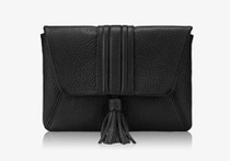 Ava Clutch - Black Pebble Leather Ava Clutch - Black Pebble Leather