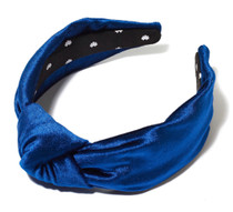 Electric Blue Velvet Headband Electric Blue Velvet Headband