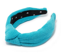 Sea Green Terrycloth Headband
