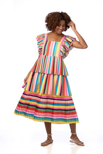 Frida Stripe Dress