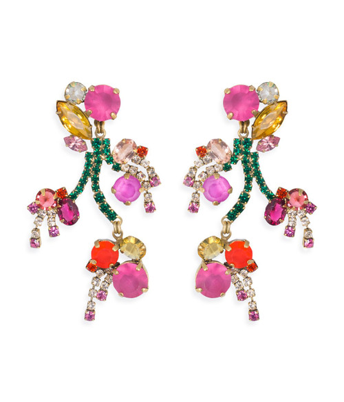 Begonia Statement Earrings