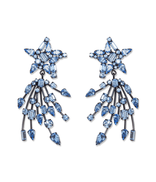 Starlight Sapphire Earrings