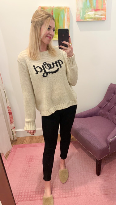Merci Chunky Crew Sweater