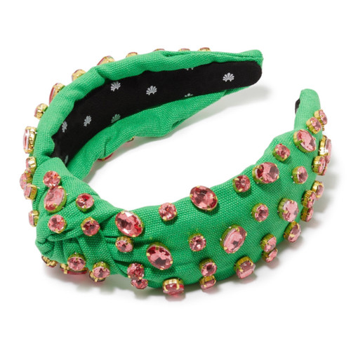 Papaya Oval Crystal Headband