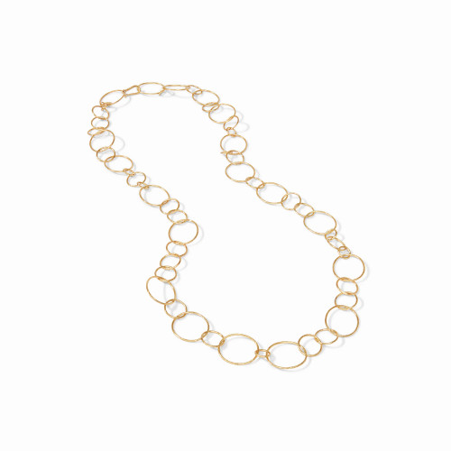 CHARMED BY LELE MIXED CHAIN COLLAR NECKLACE