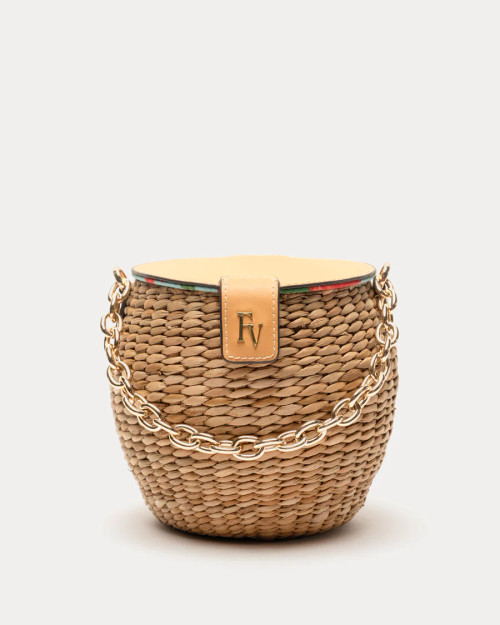 Honeypot Basket Purse - Natural Vachetta