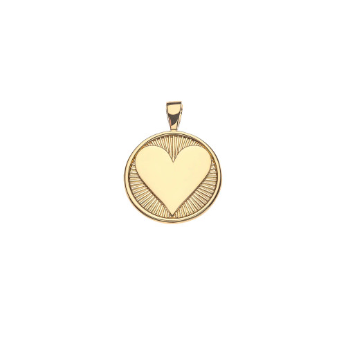 Petite Hearts Find Me Pendant - 16"/18" Link