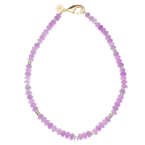 Gumdrop Necklace in Lilac