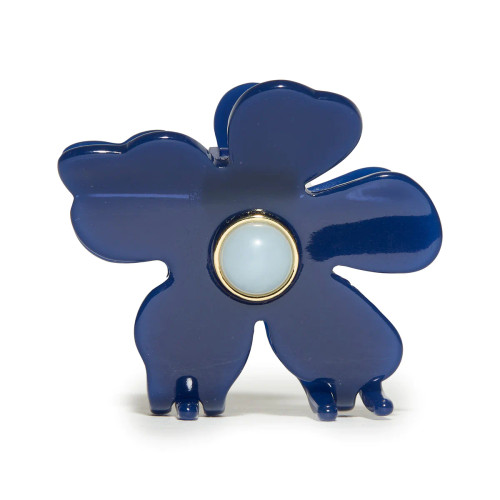 Lily Claw Clip - Cobalt