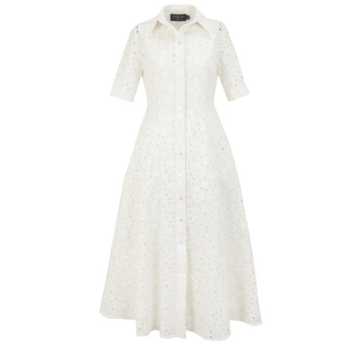 Marie Dress in Bone