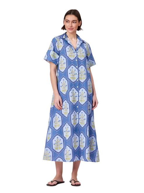 Gibbons Dress in Dusty Trellis