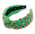 Papaya Oval Crystal Headband