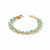 Antonia Tennis Bracelet, Bahamian Blue