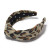 Fleece Leopard Knotted Headband