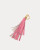 Pink Tassel Key Chain