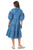 Rowen Dress - Denim Blue