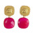 Eira Earring - Hot Pink