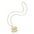 Lucky in Love Clover Pendant in MOP - 18" Link