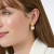 Catalina Clip-On Earring - Clear Crystal