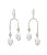 Geneva Pearl Statement Earring