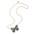 FREEDOM Mariposa Necklace - Black MOP