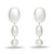 Linear Bubble Pearl Earring