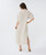 Beige Long Linen Dress