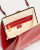 Frances Frame Bag - Soft Patent Red Leather