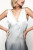 V Front Midi in Grey Scale