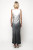 V Front Midi in Grey Scale