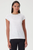 Pave Ringer Tee in White