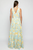 V Neck Maxi in Yellow Rose