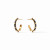 SoHo Hoop-Gold-S