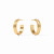 Madison Hoop-Gold-S