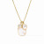 Kaleidoscope Charm Pendant-Iridescent Clear Crystal-OS