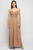 Ruffled Bodice Mid in Split Decision