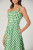 Kaydence Dress in Green/Ivory