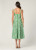 Kaydence Dress in Green/Ivory