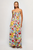 Ruffled Bodice Midi in Living in Color