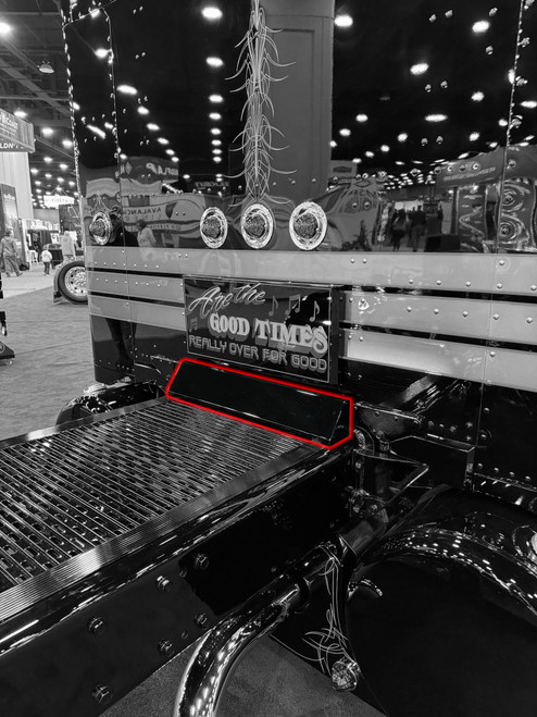 Peterbilt Frame to Sleeper Filler Panel