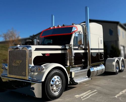 Peterbilt - Peterbilt 589 - Visors - Iowa Customs