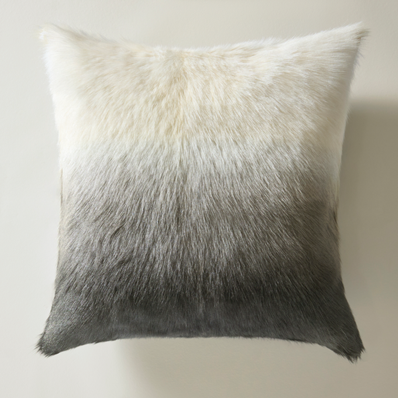 Ombre Fur Pillow 22